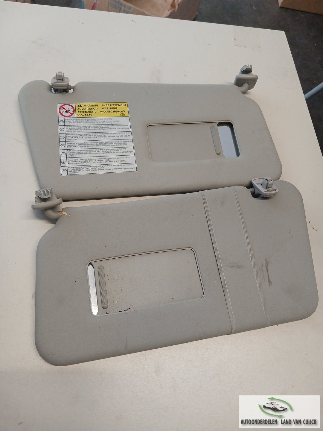 Suzuki Swift 5drs 1.3/16v Zonneklep set '07