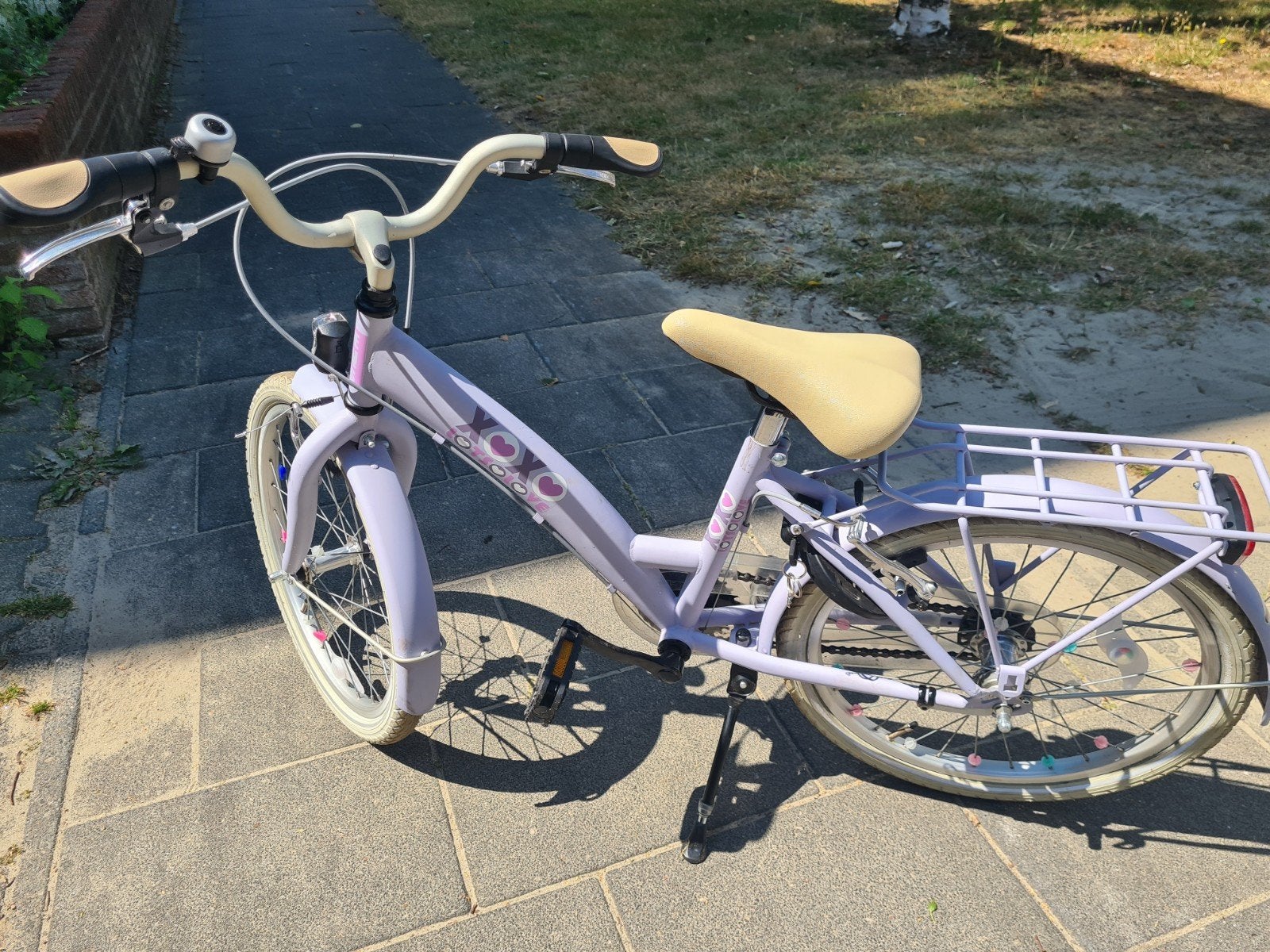 Lots of Love meisjesfiets 20 inch - Zo goed als nieuw, Fietsen en Brommers, Fietsen | Kinderfietsjes, Ophalen, Zo goed als nieuw