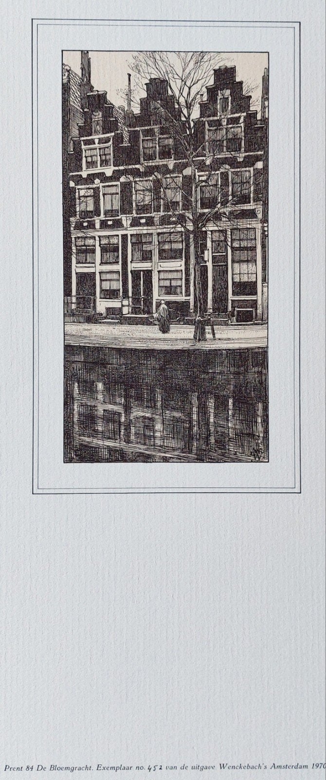 De Bloemgracht ...Amsterdam ... L.W.R. Wenckebach.

Nr 84 va, Ophalen of Verzenden