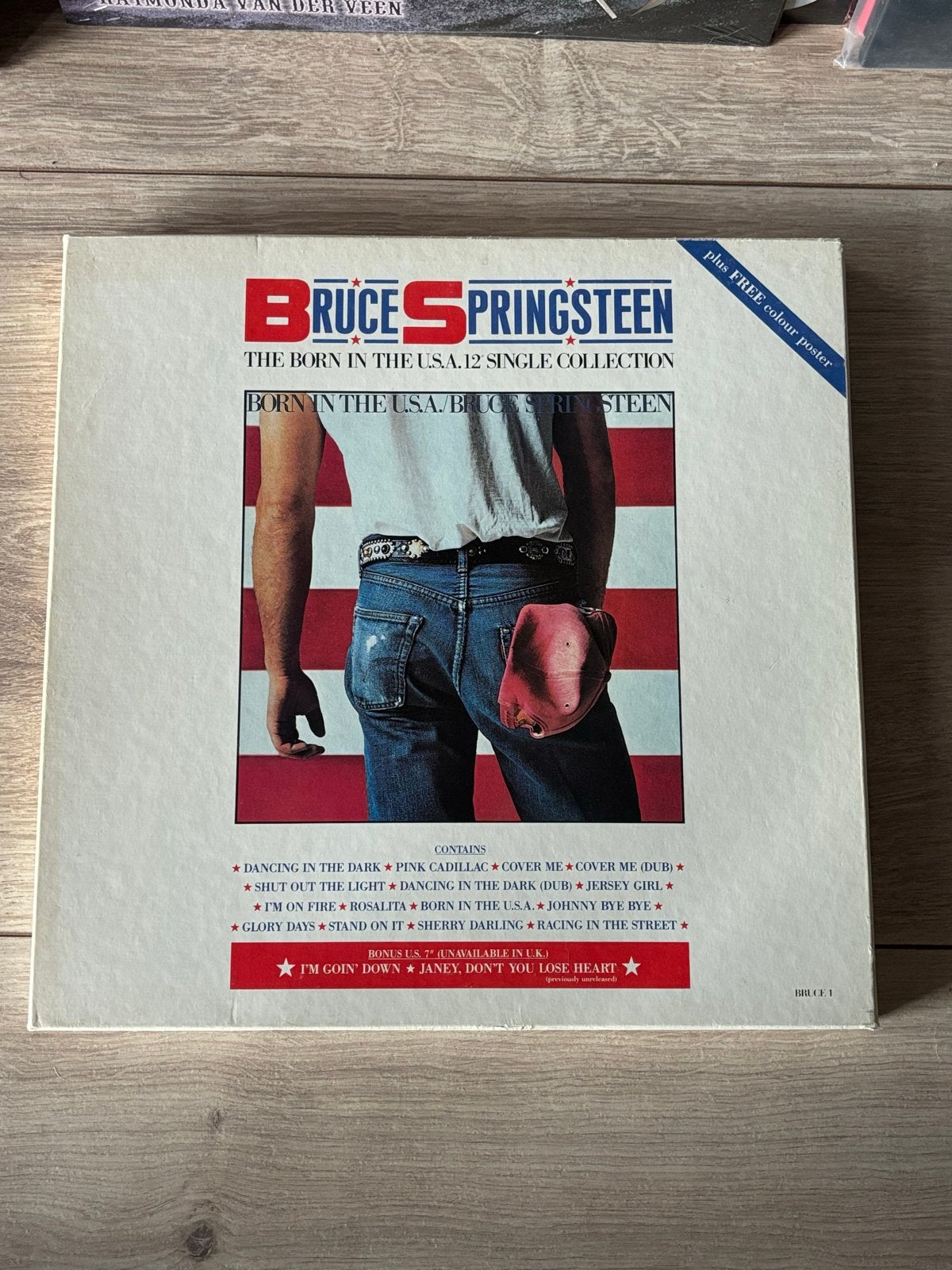 Bruce Springsteen - Born in the U.S.A. Single Collection, Boxset, Rock, Ophalen of Verzenden, Zo goed als nieuw