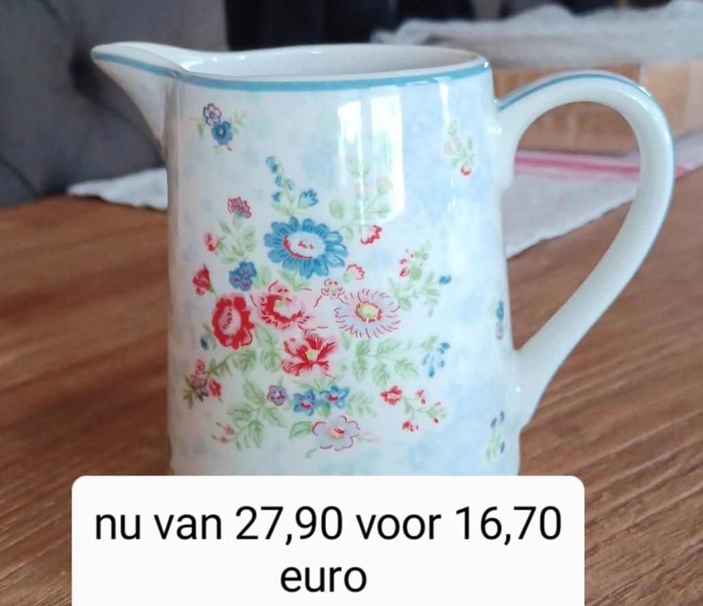 ❤️SALE GreenGate Ailis porseleinen bloemetjes kan nieuw -41%, Verzenden, Overige typen, Nieuw, Overige stijlen