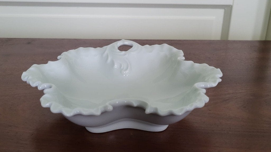 Vintage Limoges porseleinen schotel jaren '50 ca. 17 cm, Ophalen