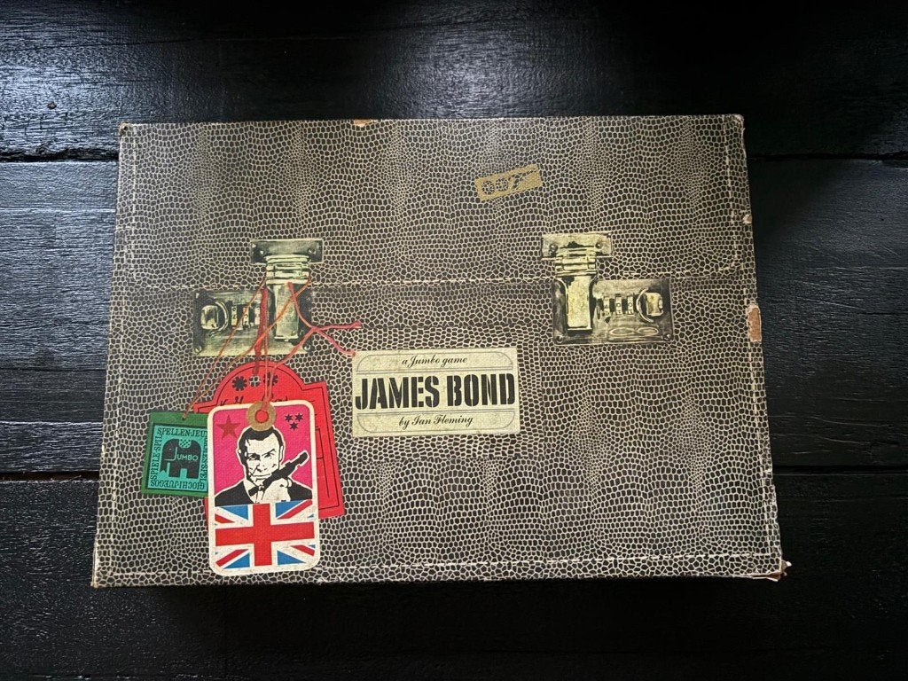Zeldzaam Vintage James Bond 007 Bordspel – Jumbo (1965), Drie of vier spelers, Ophalen of Verzenden, Gebruikt, Jumbo
