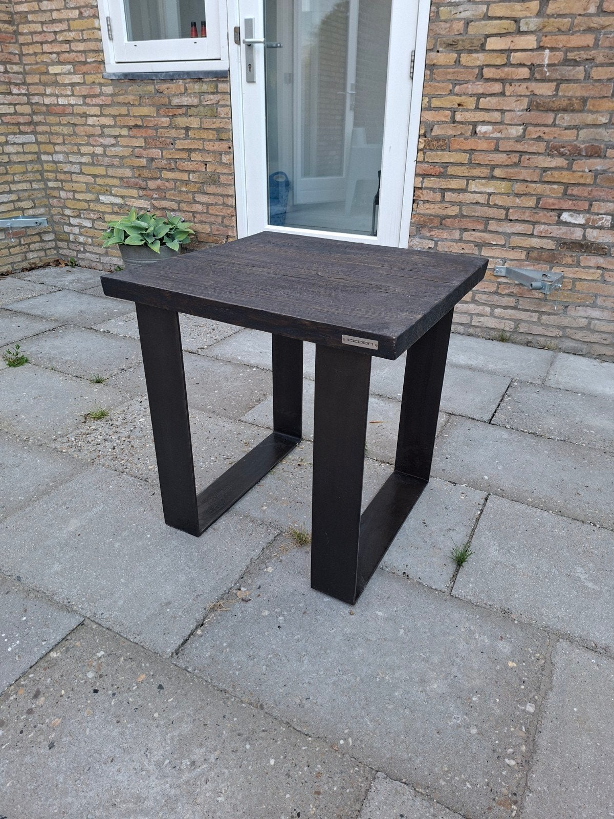 Robuuste tafel, Ophalen of Verzenden, Rechthoekig, Hout