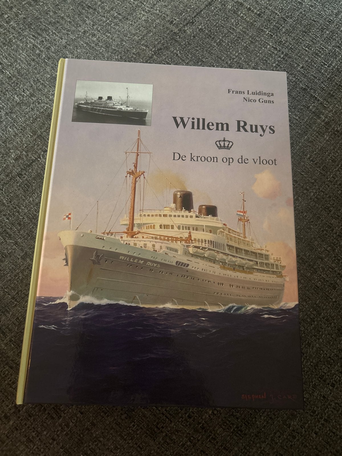Willem Ruys: De kroon op de vloot - Boek over scheepvaart, Ophalen of Verzenden, Nieuw, Nederland