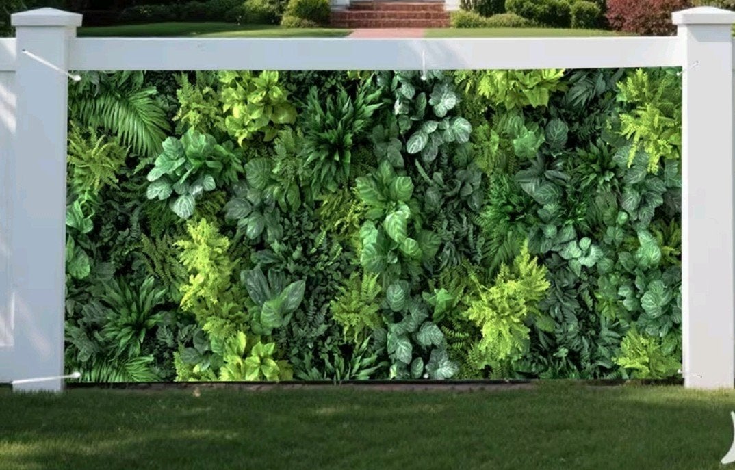 Banner tuinscherm winddoek 400X180, Kunststof, Nieuw, Ophalen of Verzenden, 200 cm of meer