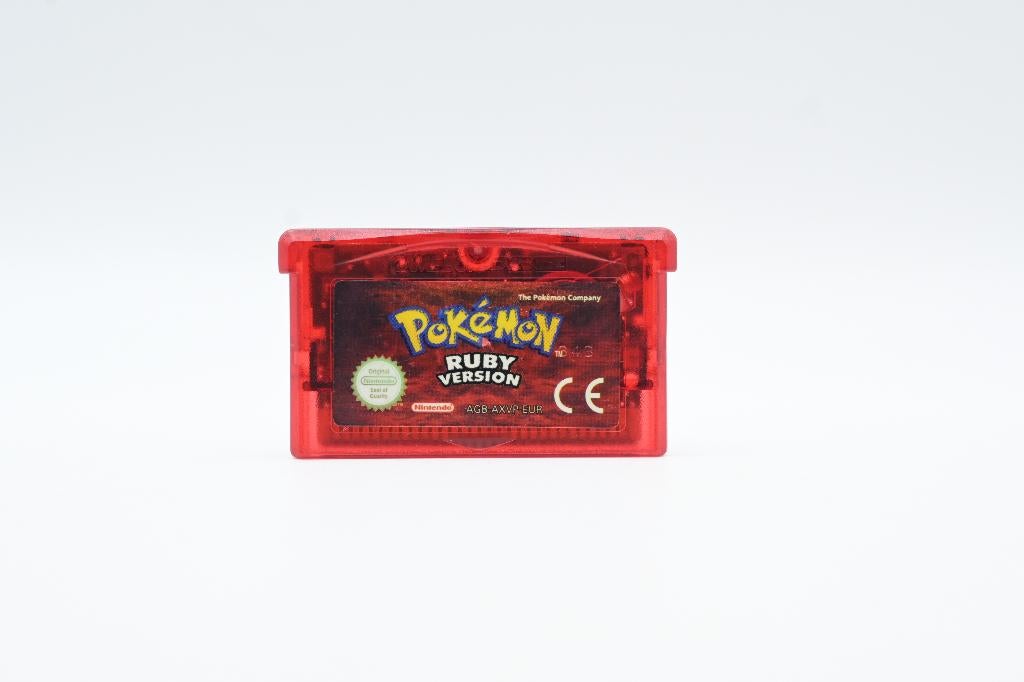 NINTENDO GAMEBOY ADVANCED POKEMON RUBY VERSION ORIGINEEL, Avontuur en Actie, -, 1 speler, Ophalen of Verzenden