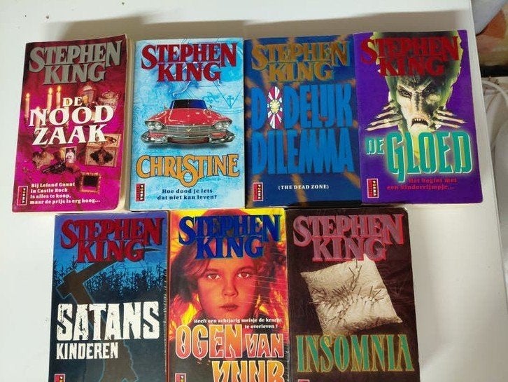 Stephen King Boeken Collectie - 7 Poema Pockets, Ophalen of Verzenden, Gelezen, Stephen King, Nederland