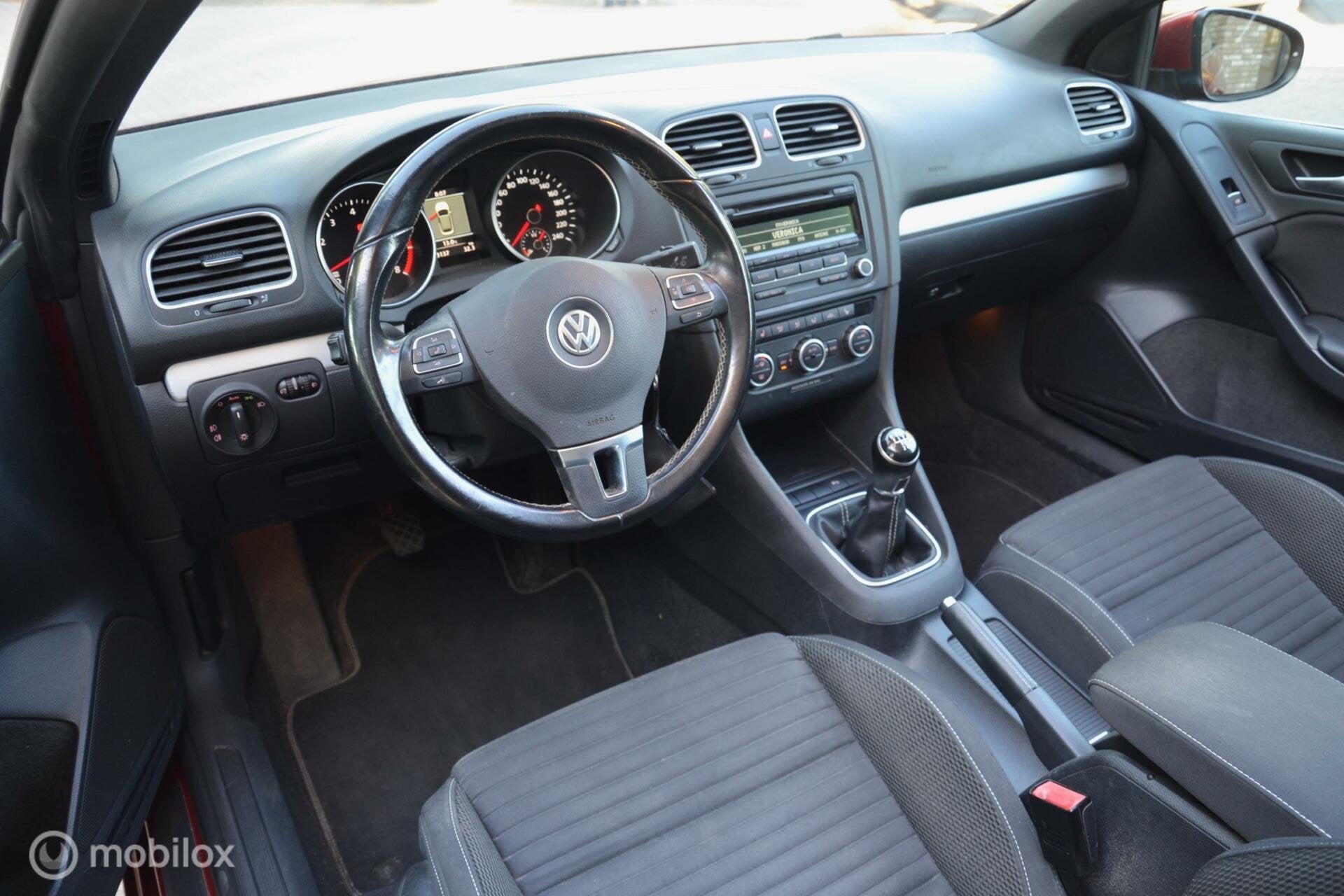 Volkswagen Golf Cabrio 1.2 TSI BlueMotion|CUP|Stoelverw|PDC, Auto's, Voorwielaandrijving, Euro 5, Stof, Gebruikt