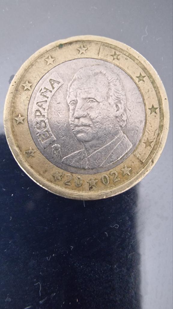 1 euro munt Spanje Juan Carlos |, Postzegels en Munten, Munten | Europa | Euromunten, Ophalen of Verzenden, Spanje, 2 euro
