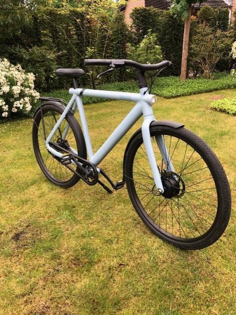 Te koop VanMoof S3 blauw, 59 cm of meer, Ophalen, Gebruikt, Vanmoof
