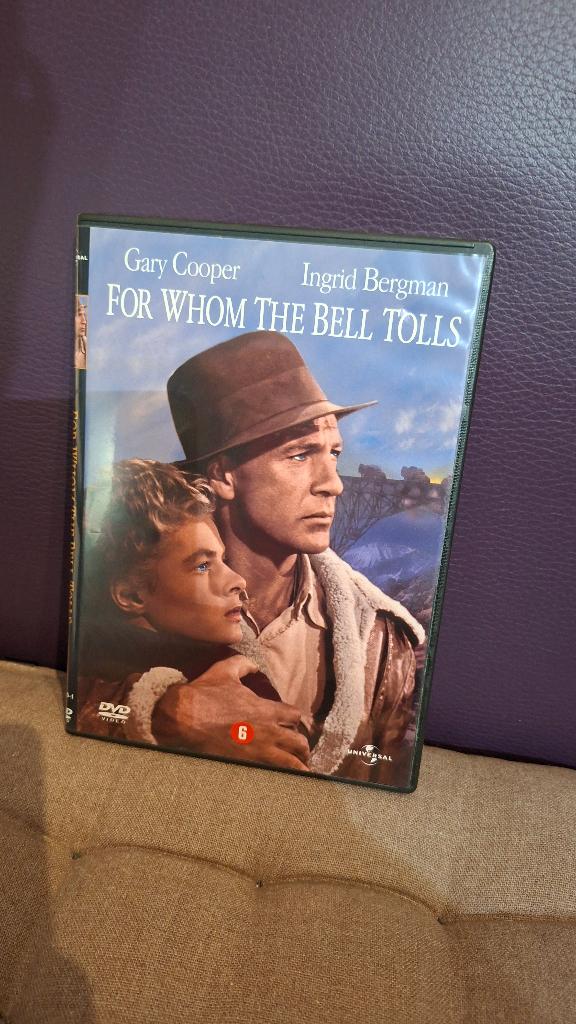 For Whom the Bell Tolls, Cd's en Dvd's, Dvd's | Klassiekers, Verzenden, Alle leeftijden, Zo goed als nieuw, 1940 tot 1960