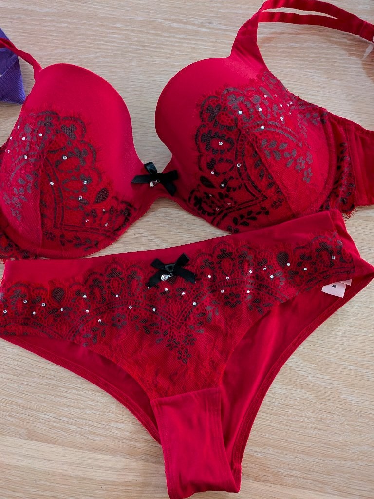 bh 85f slip m, Hunkemöller, Ophalen of Verzenden, Rood, BH