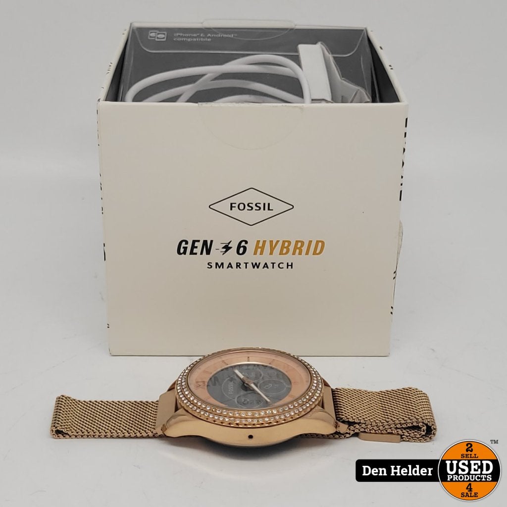 Fossil Gen 6 Hybrid Smartwatch - In Nette Staat, Fossil, Gebruikt, Support@fossil.com, 901 S. Central Expressway
Richardson, TX 75080
United States