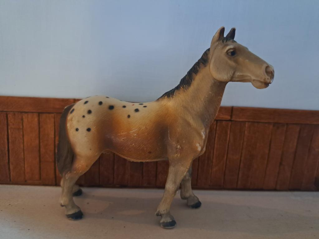Schleich Appaloosa ruin, Ophalen of Verzenden, Zo goed als nieuw, Paard, Beeldje of Figuurtje