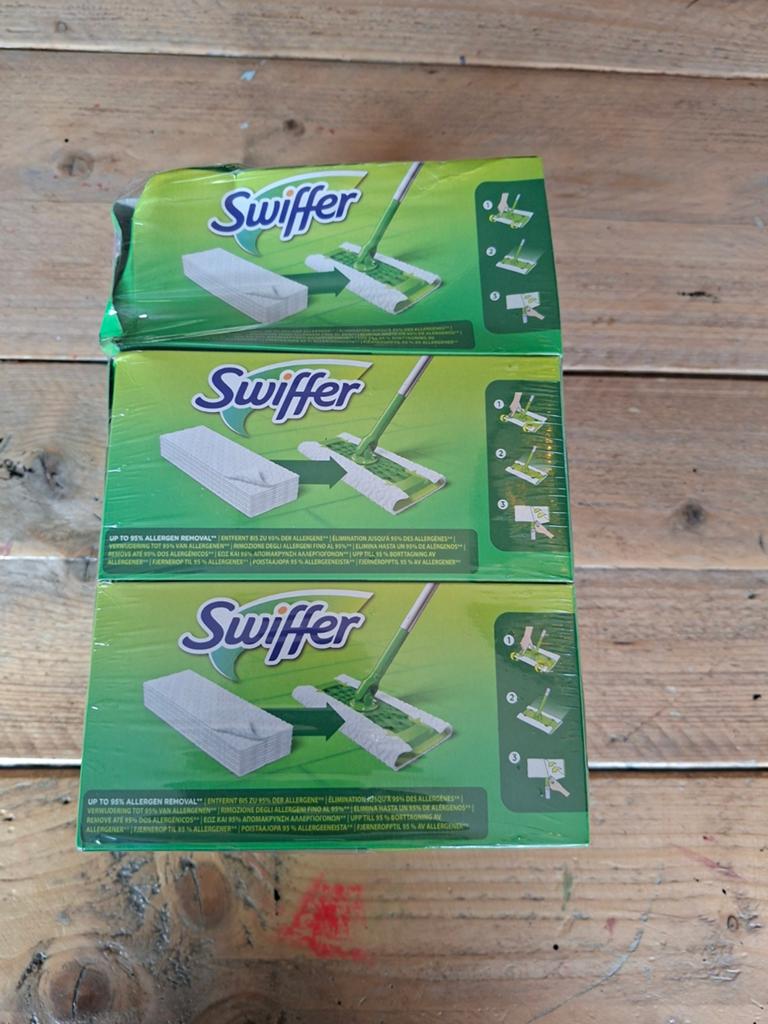 Nieuwe Swiffer Dweildoekjes - 3 Pakken, Ophalen of Verzenden, Mop of Dweil