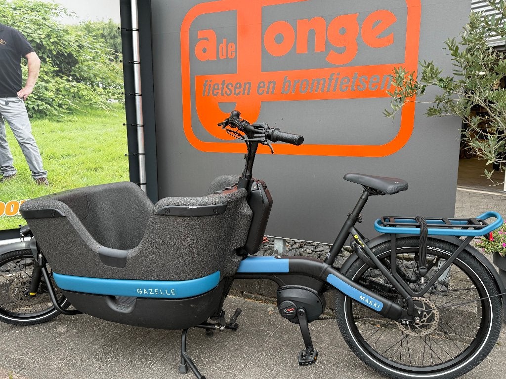 Gazelle makki Load 751 km. 800 wh, Fietsen en Brommers, Elektrisch, Ophalen of Verzenden, Zo goed als nieuw, 2 kinderen