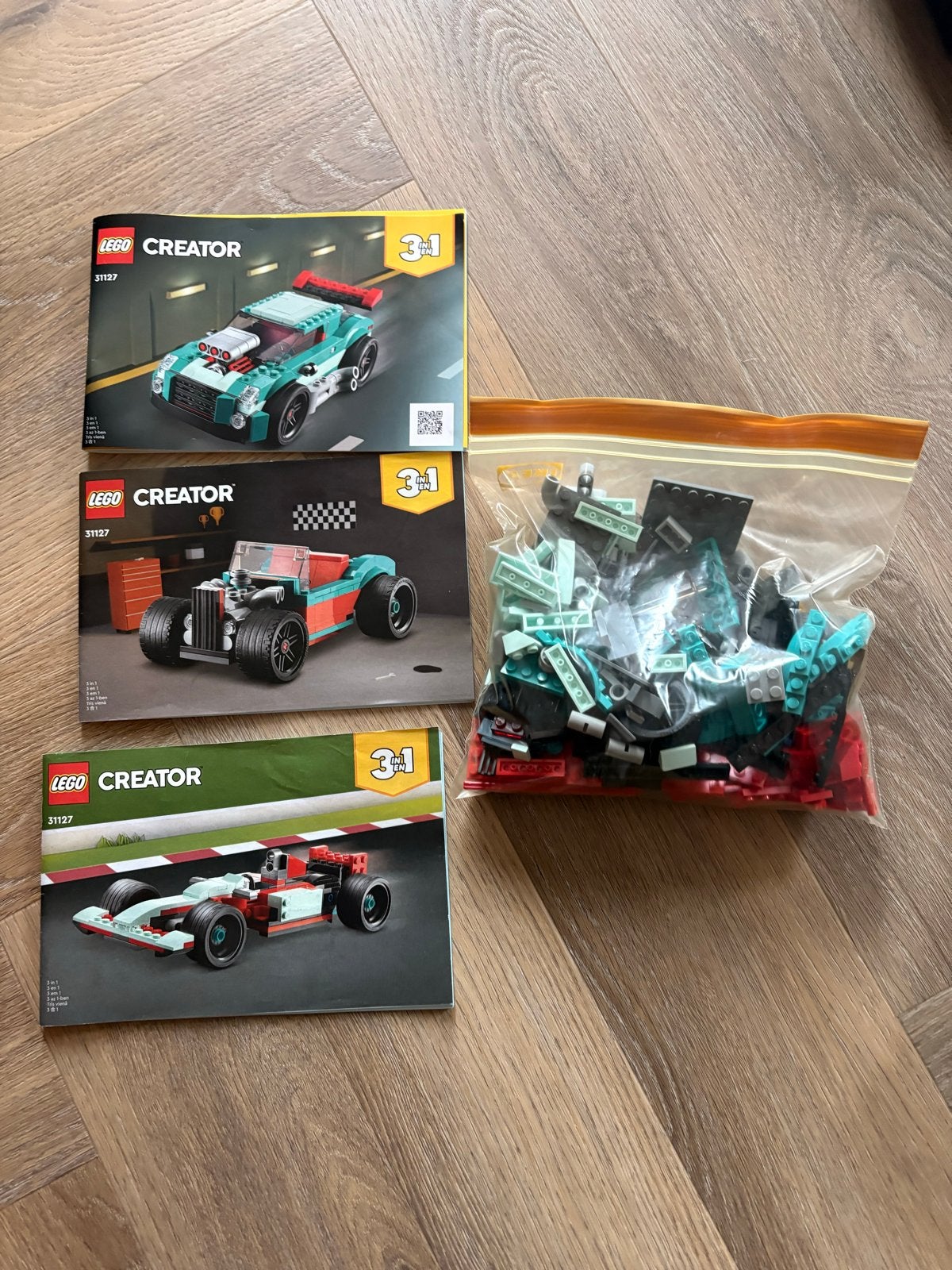 LEGO Creator sets: 31072, 5866, 31076, 31056, 31127, Gebruikt, Lego, Ophalen of Verzenden, Compleet