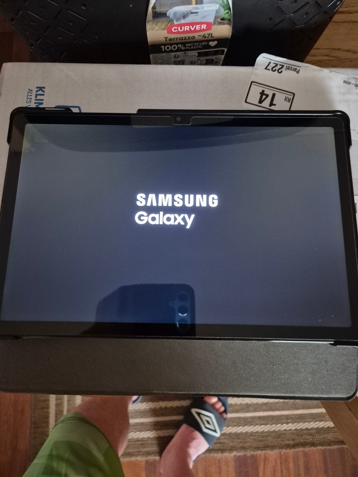 Samsung a8 128 gb, Computers en Software, Android Tablets, Ophalen, Zo goed als nieuw, 10 inch