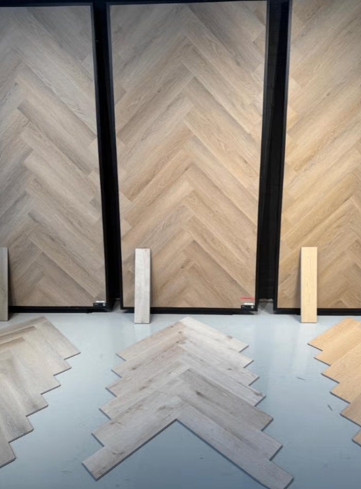 Direct ophalen | PVC klik visgraat pallets | Actie | Utrecht, PVC klik, 75 m² of meer, Overige typen, Nieuw