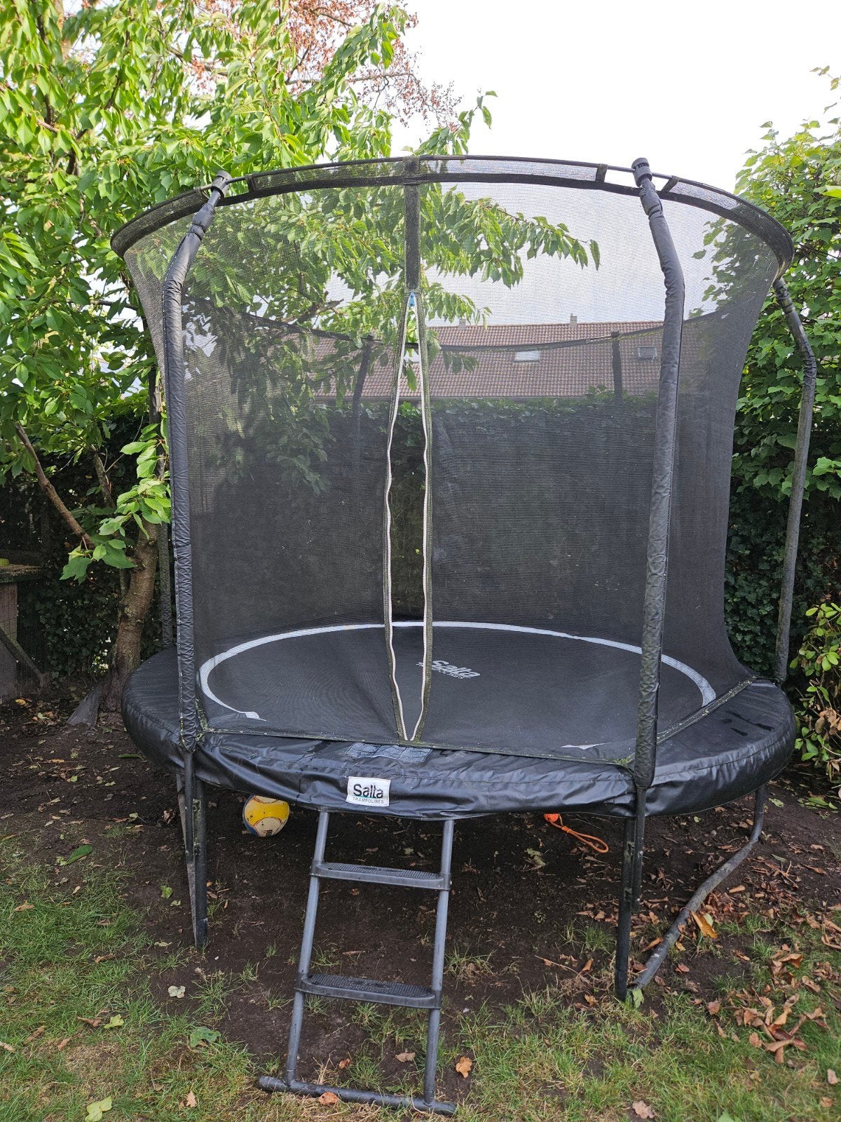 Salta Trampoline 3 meter doorsnee met veiligheidsnet, Ophalen, Gebruikt
