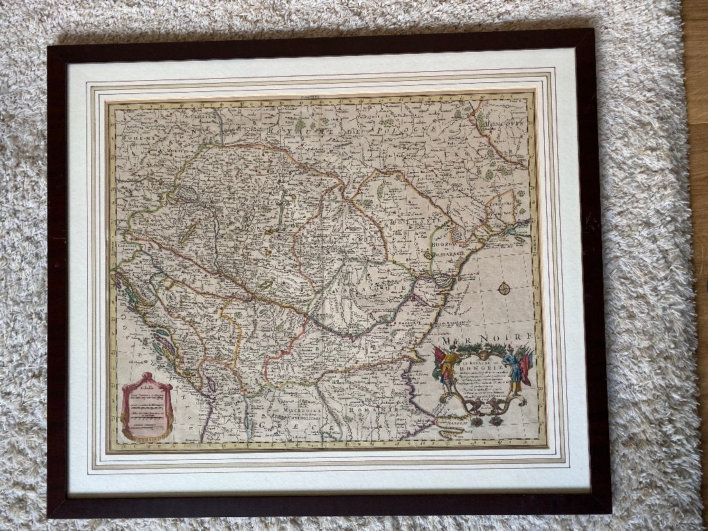 Cartografie. Landkaart Oost-Europa, 1730, Voor 1800, Europa Overig, Landkaart, Guillaume d'Isle