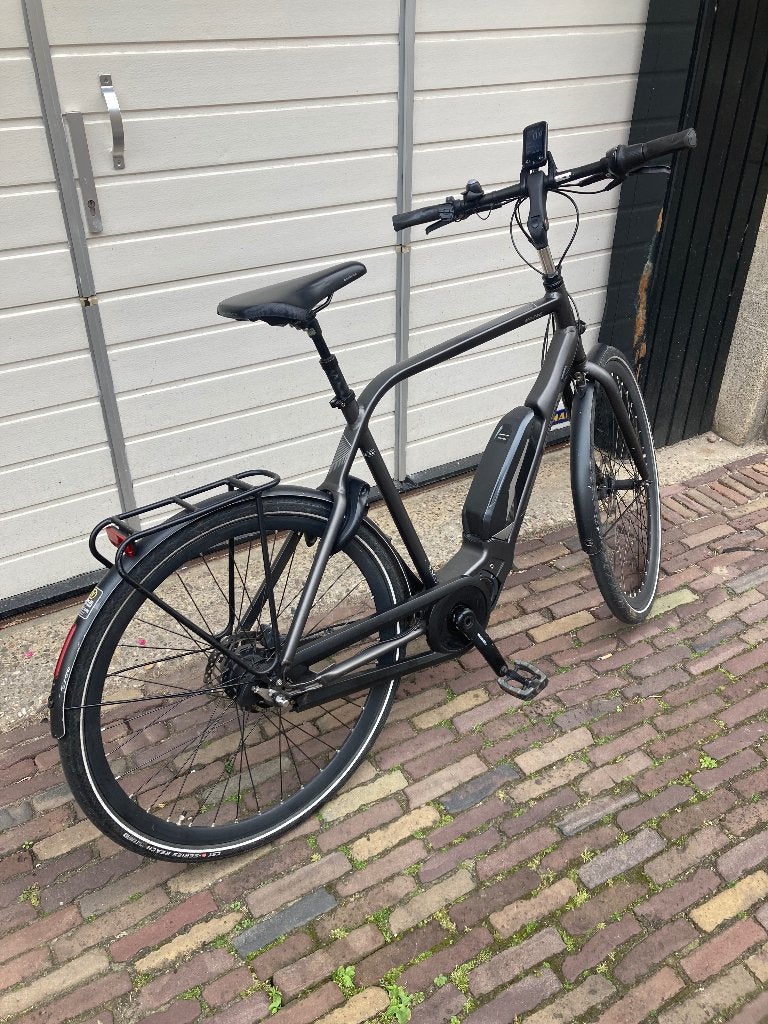 Cortina E-Mozzo H56 Eclips Black Matte, Ophalen, Gebruikt, Cortina, 50 km per accu of meer