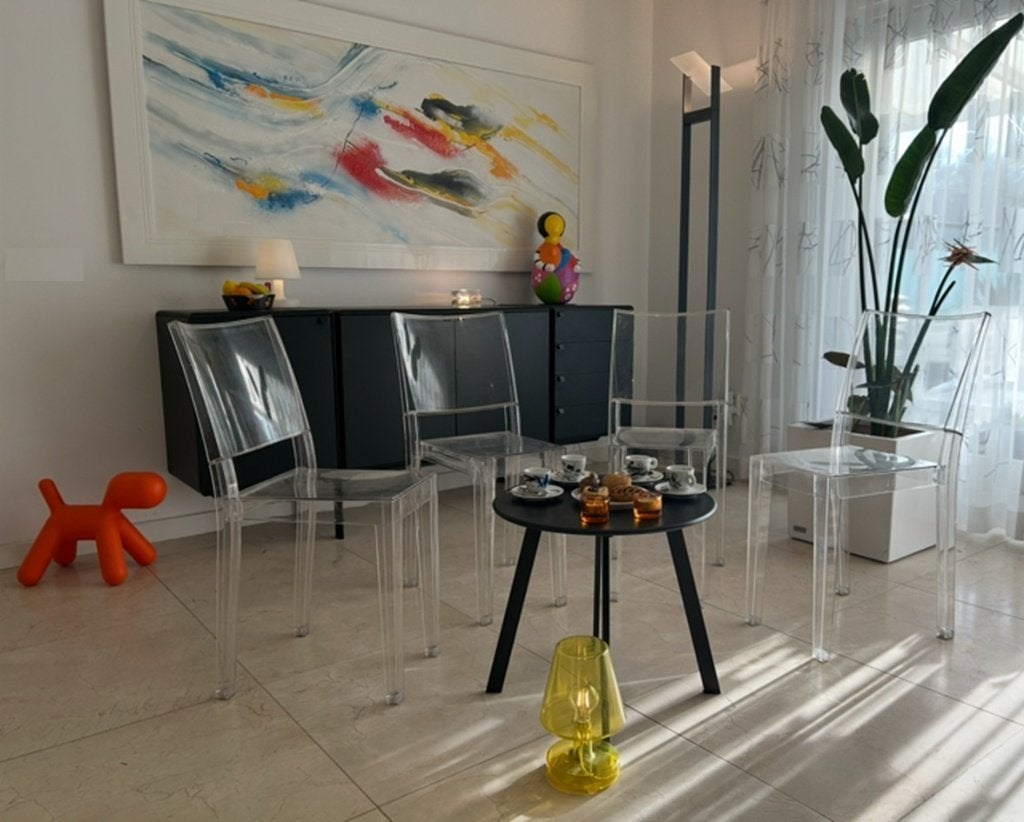 Starck La Marie design transparante stoelen Kartell, Ophalen, Overige materialen, Overige kleuren, Design vintage retro art modern kunst object