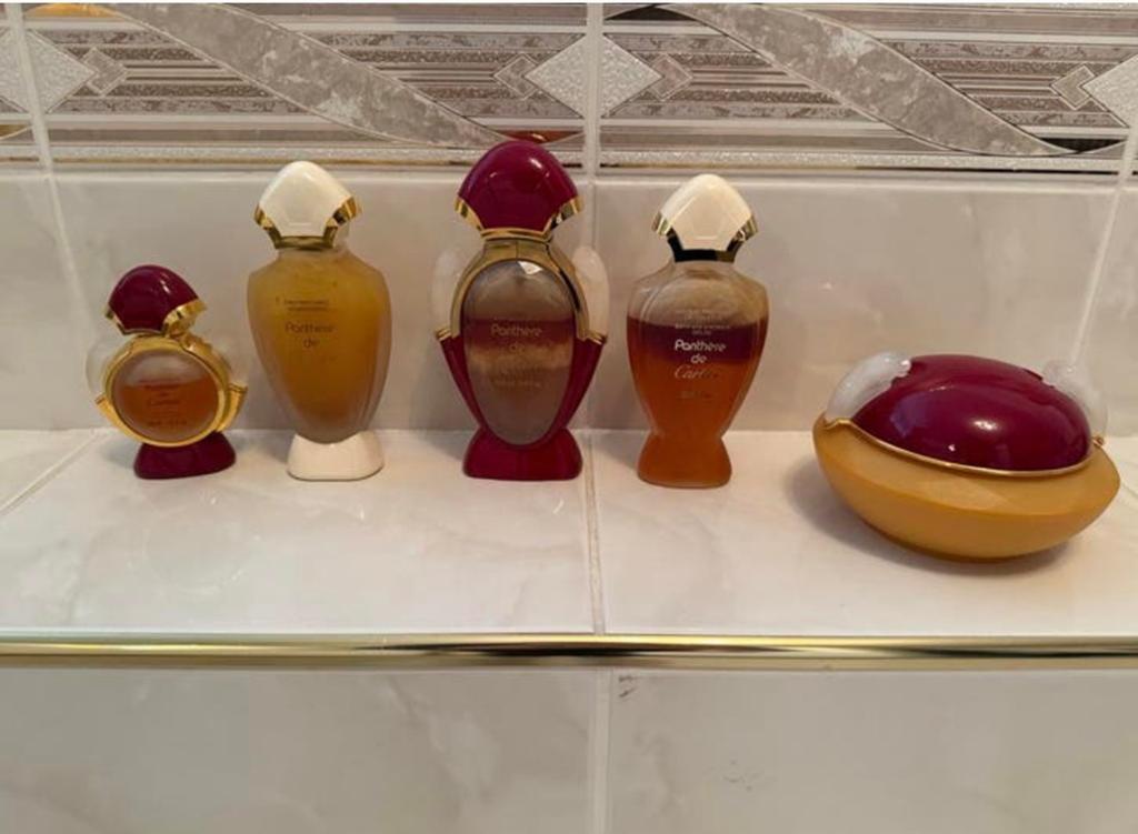 Zeldzaam Exclusief Panthere de Cartier Paris parfum, Ophalen, Parfumfles