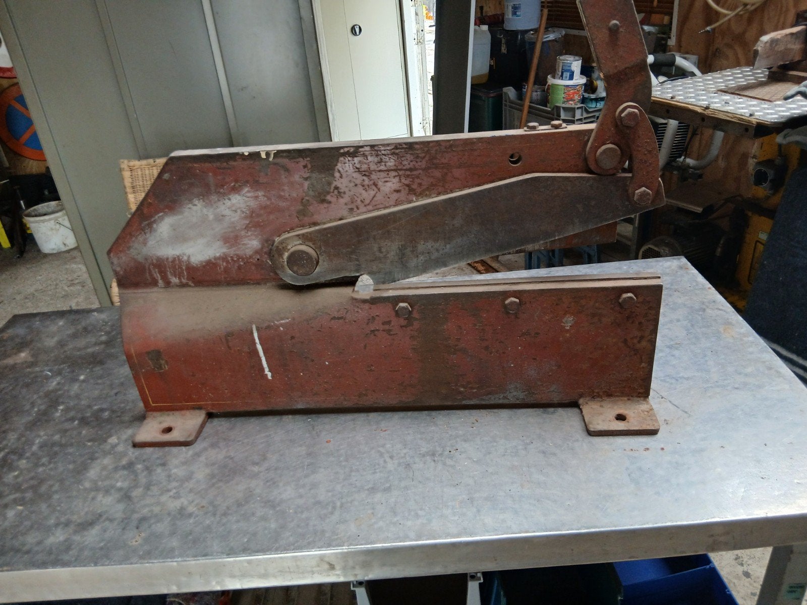 Platenschaar/blikschaar  80cm, Ophalen