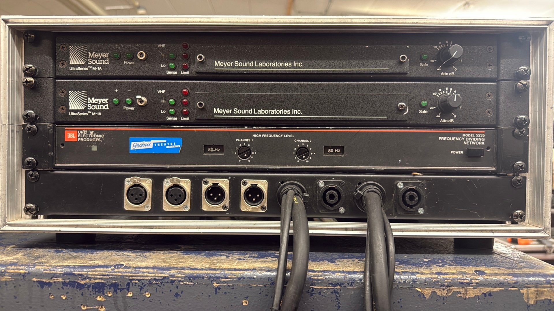 4 x Meyer Sound UPA-1C inclusief DSP, Ophalen, Gebruikt, Overige merken