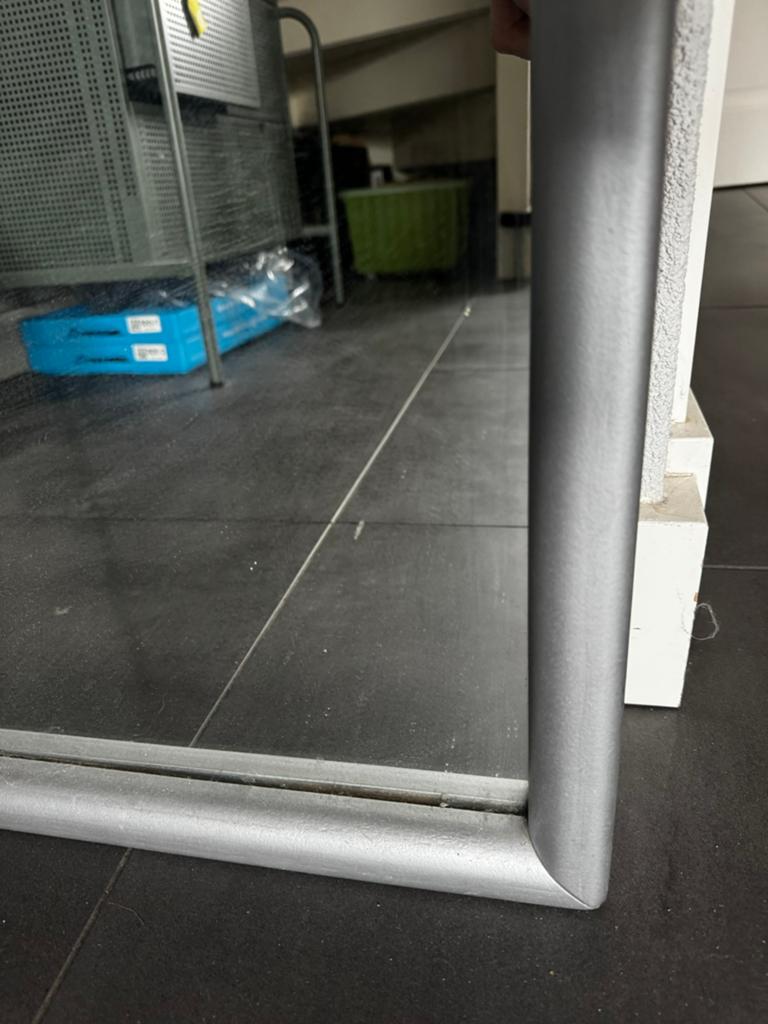 Grote spiegel, Huis en Inrichting, Woonaccessoires | Spiegels, Ophalen, Zo goed als nieuw, 100 tot 125 cm, 150 tot 200 cm