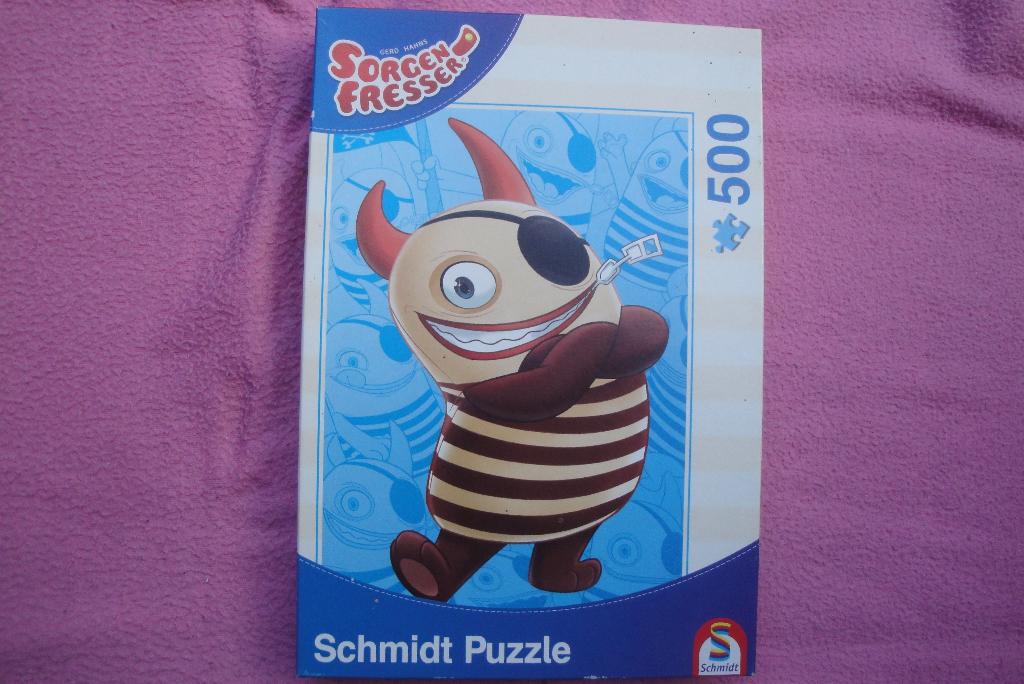 SCHMIDT HAHNS SORGEN PUZZLE 500stukjes voor 2,95euro, Ophalen of Verzenden, 500 t/m 1500 stukjes, Zo goed als nieuw, Legpuzzel