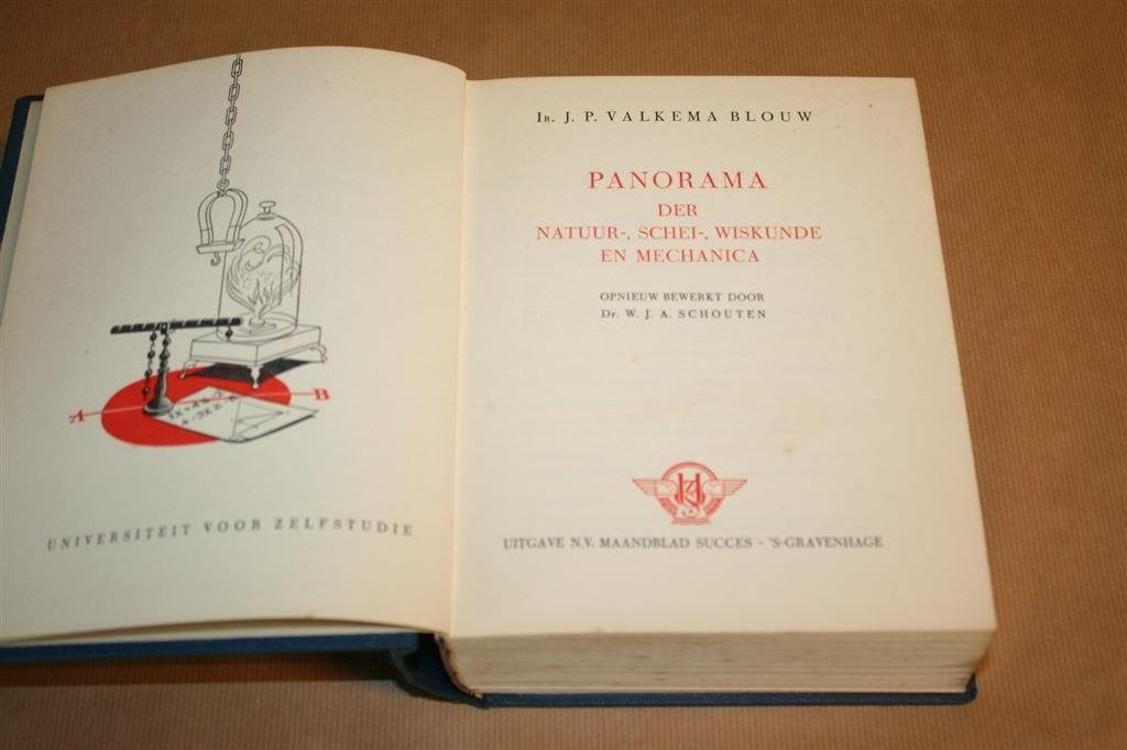 Panorama der natuur-, schei-, wiskunde en mechanica, Ophalen of Verzenden, Gelezen, Natuurwetenschap