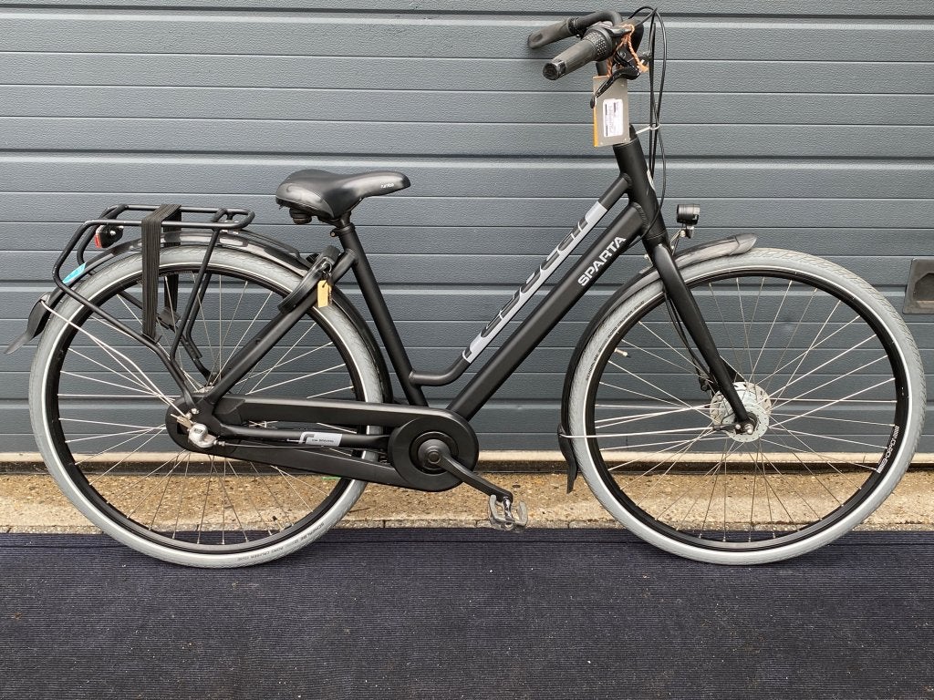 Sparta regular D 49cm mat zwart 3 vers, Ophalen, Sparta, Gebruikt, Info@cleanbikes.nl