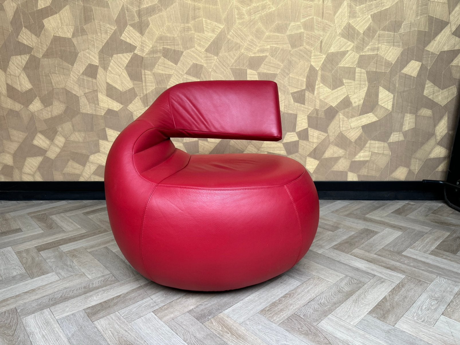 Leolux Gisa fauteuil, Ophalen of Verzenden, Zo goed als nieuw