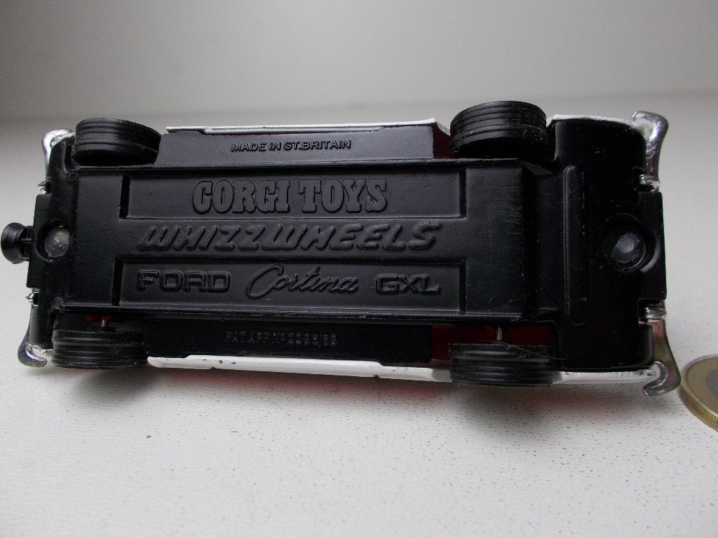 1973 Corgi Toys 402 FORD CORTINA GXL "POLICE" I.z.g.st., Ophalen of Verzenden, Zo goed als nieuw, Auto, Corgi