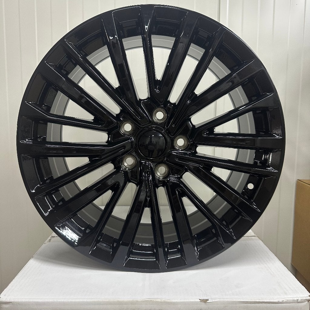 NIEUW 18" 5x120 VW Transporter Zwart, Auto-onderdelen, Banden en Velgen, Bestelwagen, 255 mm, Velg(en), Nieuw