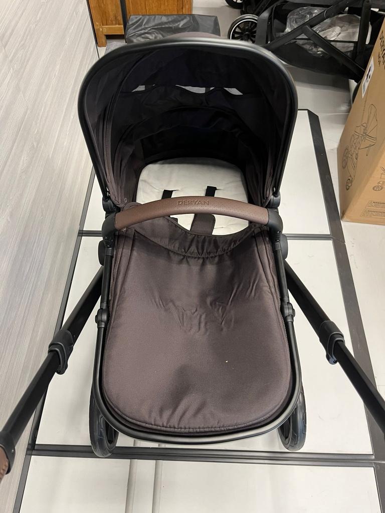 Noa 3-in-1 Kinderwagen Chocolate Brown, Ophalen of Verzenden, Nieuw, Verstelbare rugleuning