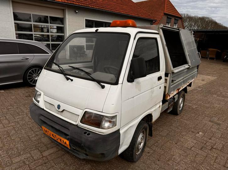 Piaggio Porter 1.4 D Kipper 2005, Piaggio, Achterwielaandrijving, 880 kg, 4 cilinders