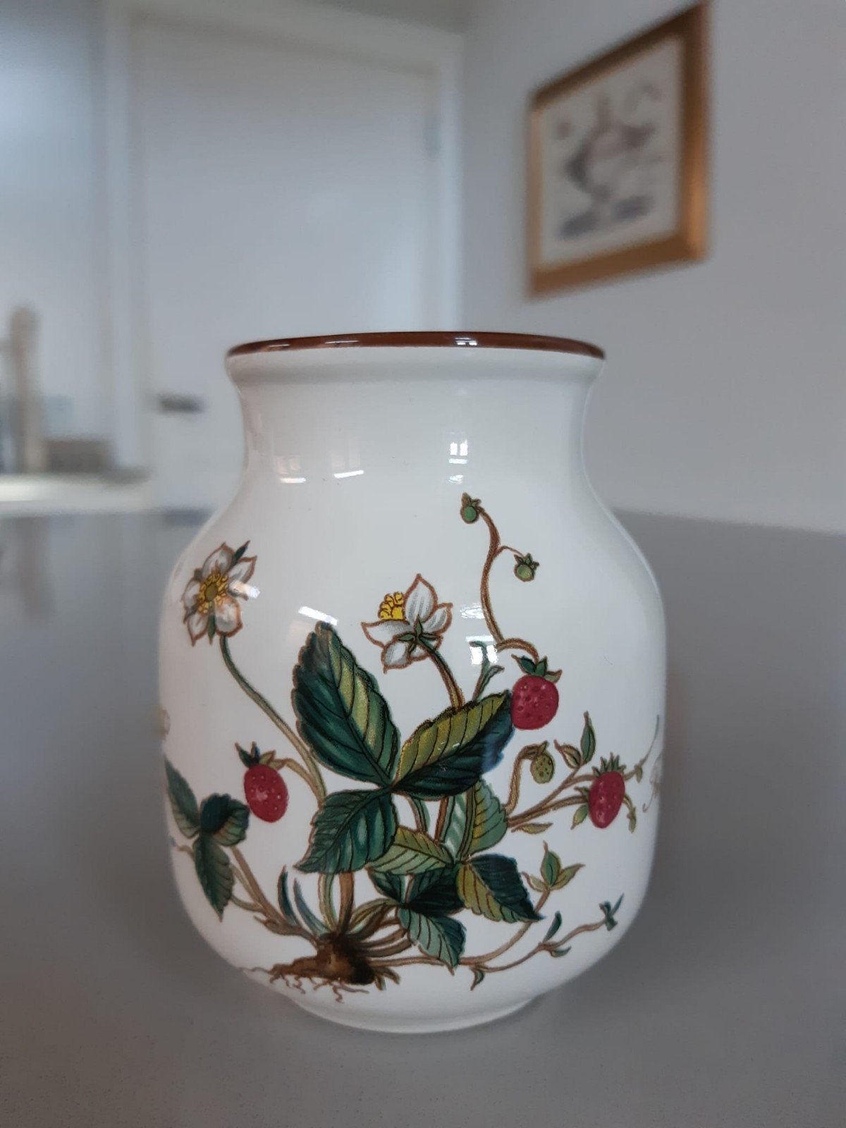 Lepelvaasje Villeroy en Boch Botanica, Ophalen of Verzenden, Overige stijlen, Porselein, Schaal of Schalen