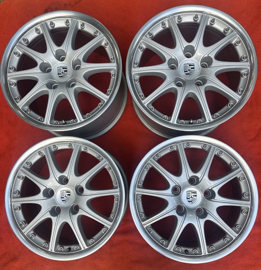 Porsche 996/993 18 inch Orginele BBS GT3 velgen, Auto-onderdelen, Banden en Velgen, 18 inch, Velg(en), Ophalen of Verzenden, Gereviseerd