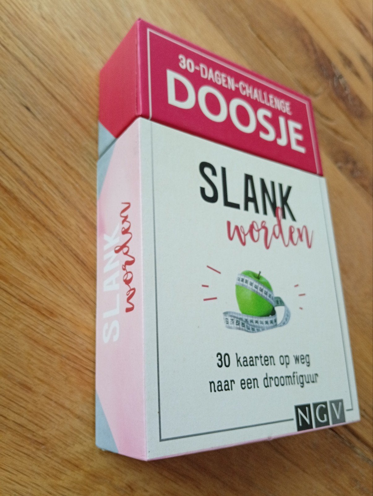 30-Dagen-Challenge Doosje: Slank Worden Zonder Dieet, Ophalen of Verzenden, Zo goed als nieuw, Dieet en Voeding, NGV