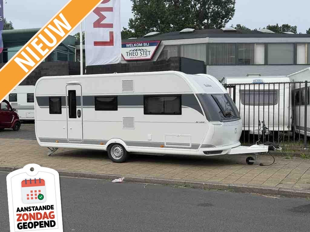 Hobby De Luxe 540 KMFE 2026!! Met Gratis Mover!!, Rondzit, Bedrijf, 5 tot 6 meter, Tot en met 6