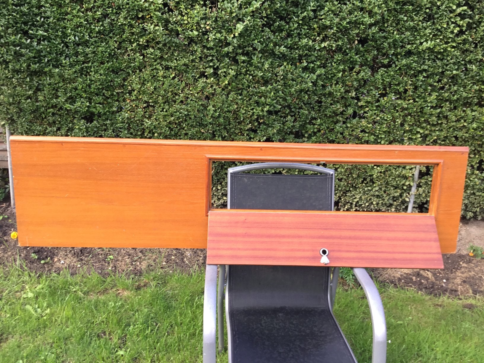 Teak kast of kooi front, Ophalen of Verzenden, Zo goed als nieuw, Zeilboot of Motorboot