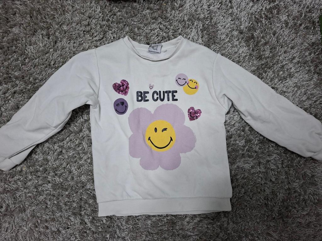 Leuke smile trui van C&A, maat 116, Kinderen en Baby's, Kinderkleding | Maat 116, Gebruikt, C&A, Trui of Vest, Verzenden