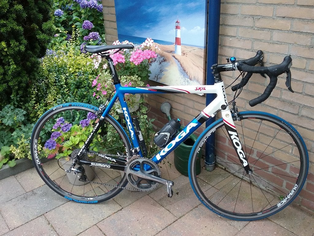 KOGA MIYATA SCANDIUM SPRINT UNIEK COMPLEET DURA -ACE PAREL !, Fietsen en Brommers, Fietsen | Racefietsen, Ophalen, Velgrem, Zo goed als nieuw