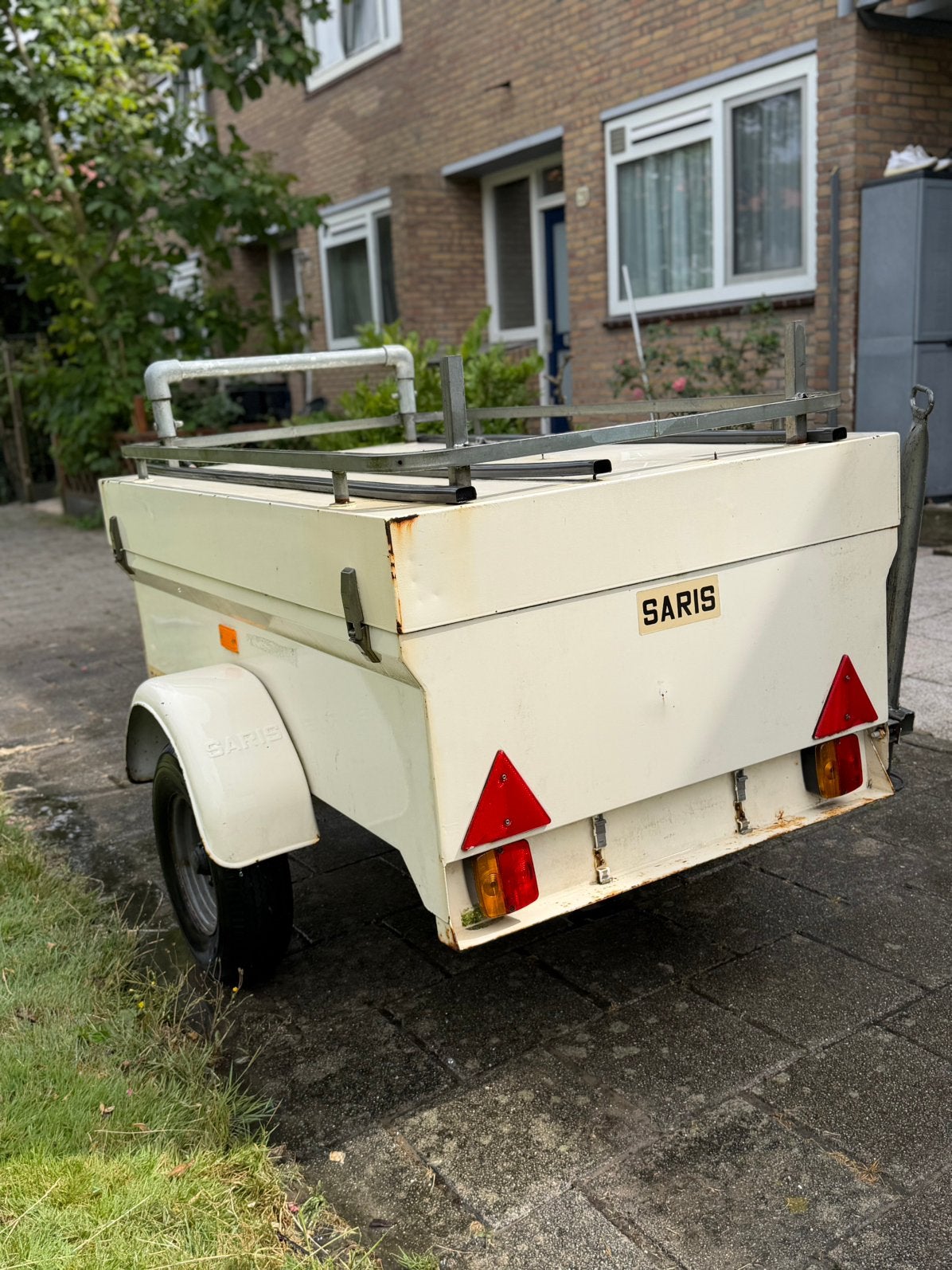 Saris arba aanhanger bagagewagen met deksel, Ophalen, Gebruikt