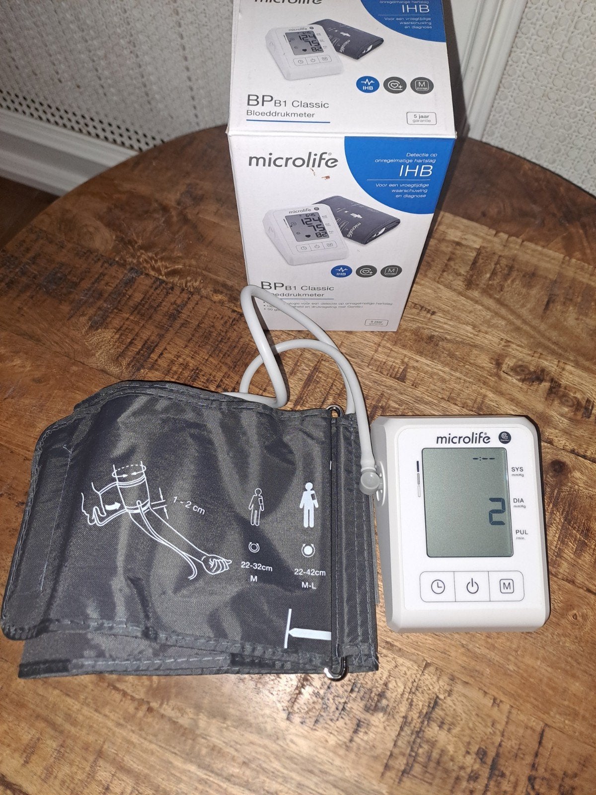 Nieuwe Microlife BP B1 Classic bovenarmbloeddrukmeter, Ophalen, Nieuw