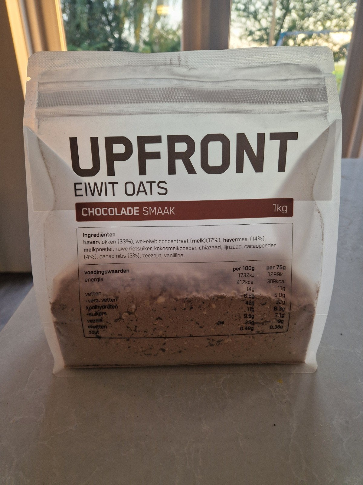 Ongeopend, upfront eiwit oats chocolade smaak, Ophalen of Verzenden